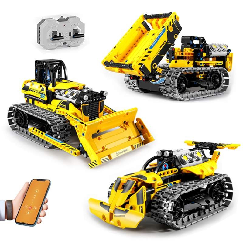 Конструктор Робот-бульдозер 3 в 1 на радіокеруванні 8038 iM.Master 542 деталі, фото 1