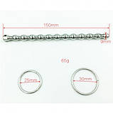 Сталевий катетер для уретри, уретральний катетер Перлинна нитка медична сталь надійність, фото 2