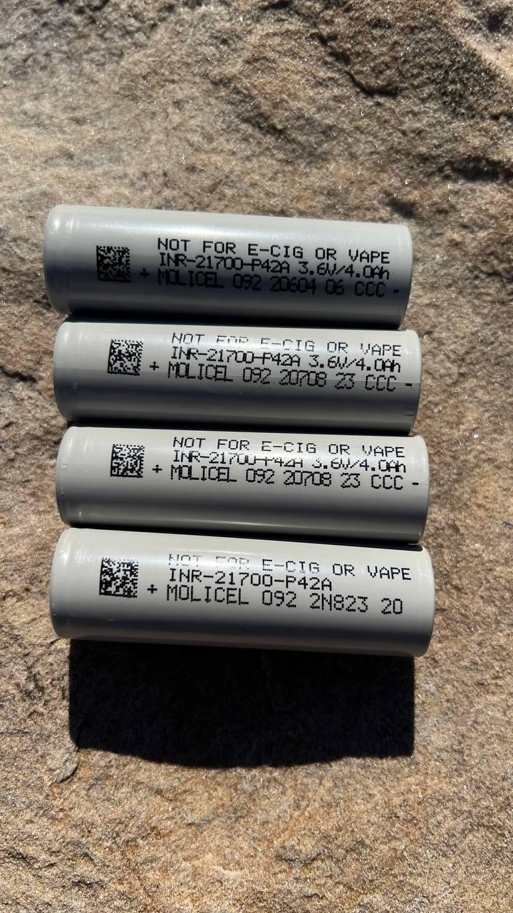 Molicel P42A 4200mah, фото 1