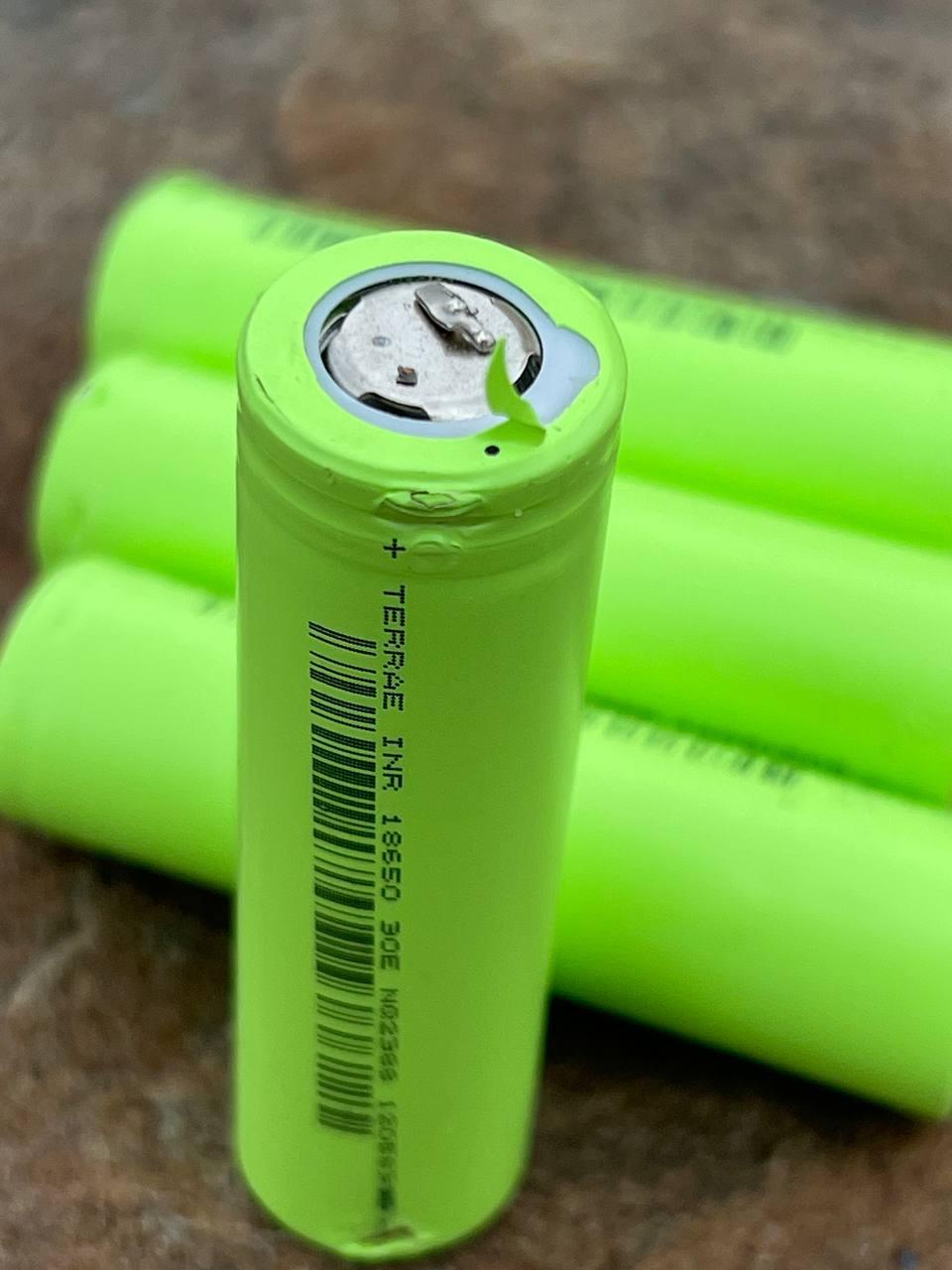 Акумулятор TerraE 30E 3000 mAh (пошкоджена термоусадка), фото 1