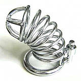 Пояс вірності, пристрій цілому медична сталь, замок із ключем, фото 2