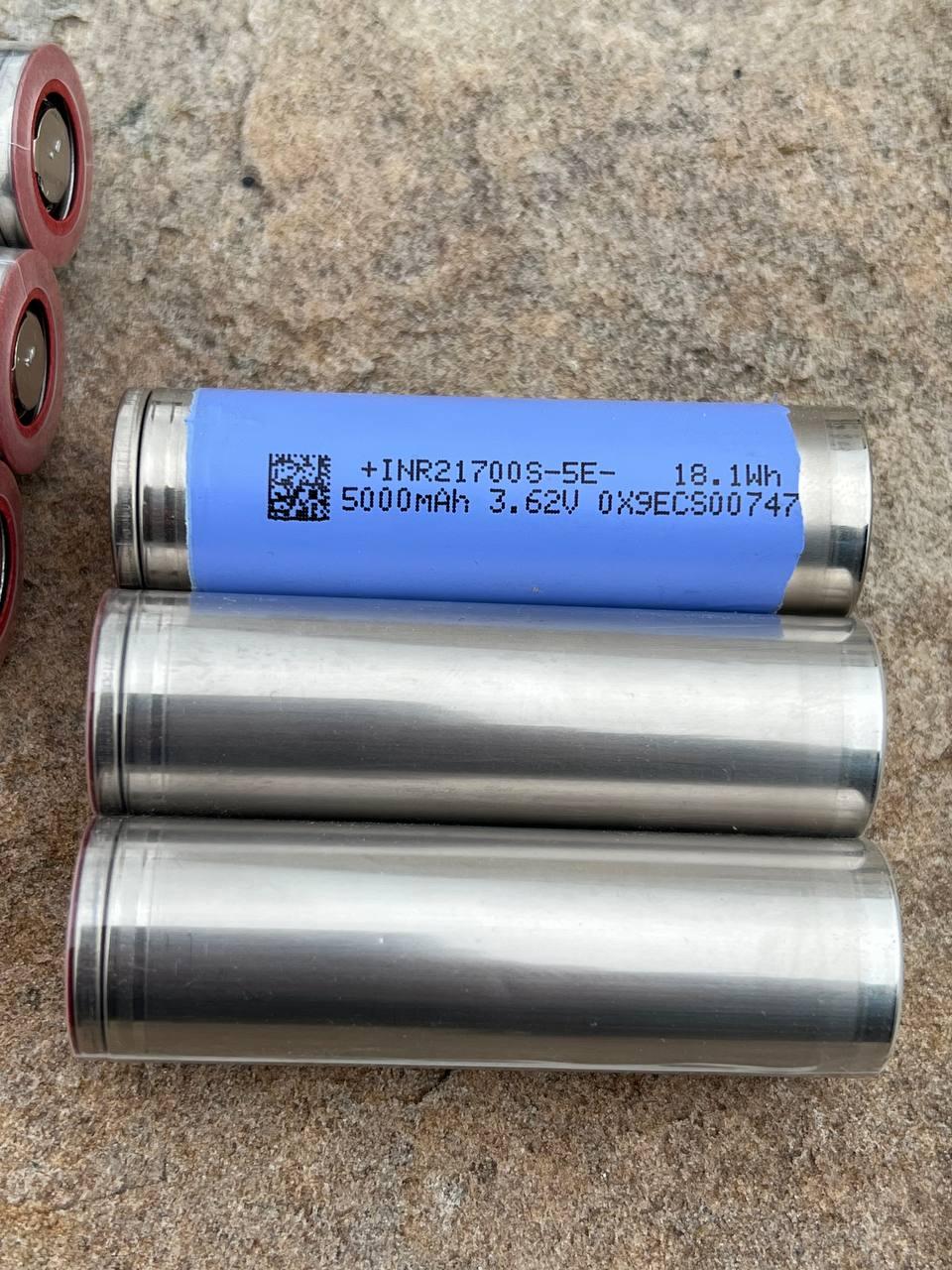 Акумулятор INR21700S-5E 5000mAh 40A, фото 1