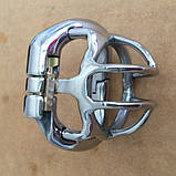 Пояс вірності, чоловічий пояс вірності сталевий пристрій 40 мм діаметр, фото 3