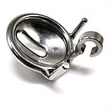 Пояс вірності, чоловічий пояс вірності ZS148 сталевий пристрій 30мм довжина 32мм діаметр, фото 3