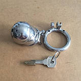 Пояс вірності чоловічий, сталевий пояс вірності 304 нержавіюча сталь 6 см довжина, фото 3