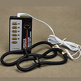 Електростимулятор, електросекс силіконовий для анального і вагінального застосування, фото 4