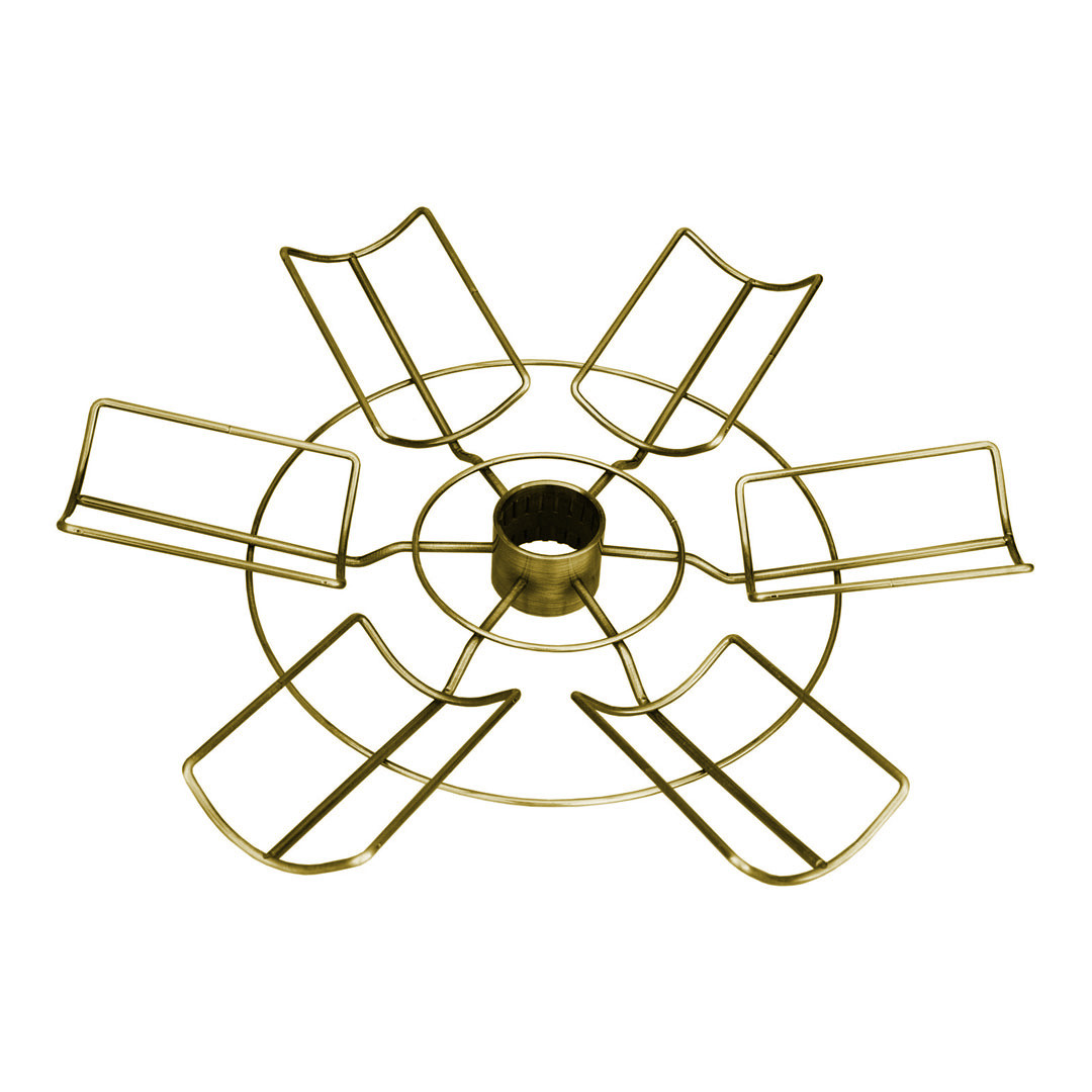 Полиця центральна Lemax для пляшок антична бронза 49x49x8 см (ST490 BA), фото 1