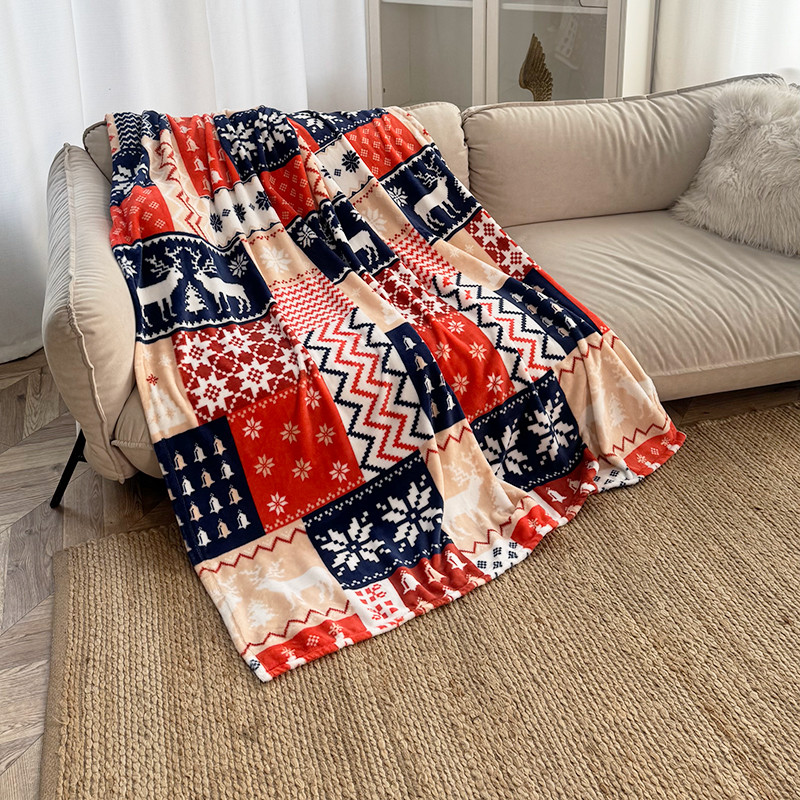 Плед фліс Нордична мозаїка 150x200 см Love You, фото 1