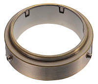 Кріплення-фланець Lemax для труби до підлоги антична бронза 50 мм 2 шт (STK102 BA (BL))