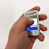 Кишенькові ваги брелок MATARIX MX-200GM, високоточні ювелірні електронні ваги, для ювелірних виробів, фото 9