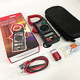 Цифровий Мультиметр DT 266C DIGITAL Токові кліщі мультитестер тестер, Тестер для електрика, фото 5