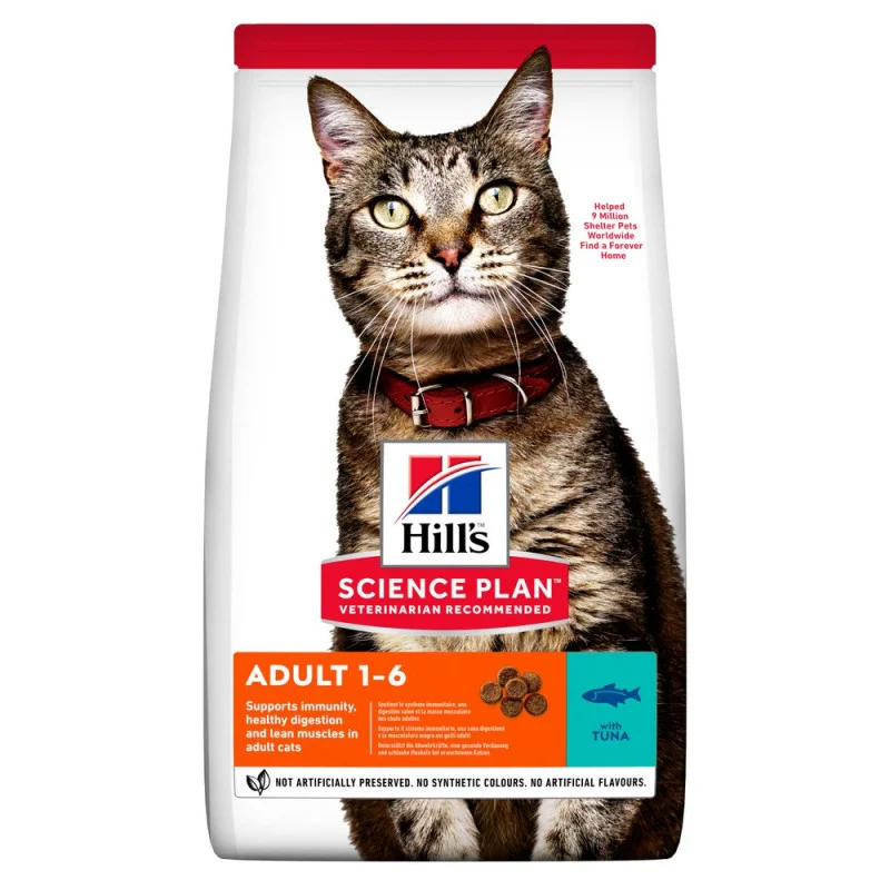 Сухий корм Hill's SCIENCE PLAN Adult для котів з тунцем, 0,3 кг, фото 1