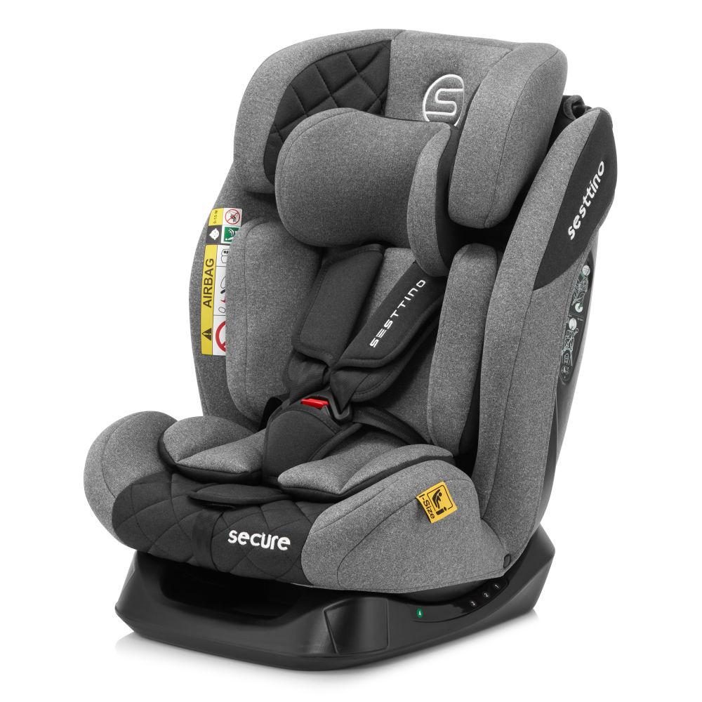 Автокресло Sesttino Secure Pro Grey 0-36 кг, фото 1
