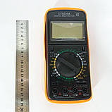 Мультиметр цифровий Digital DT-9208A універсальний, мультиметр для дому, гарний мультиметр, фото 7