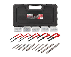 Набір для відновлення різьби 131 пр. (M5-M12) FORCEKRAFT FK-9131U1