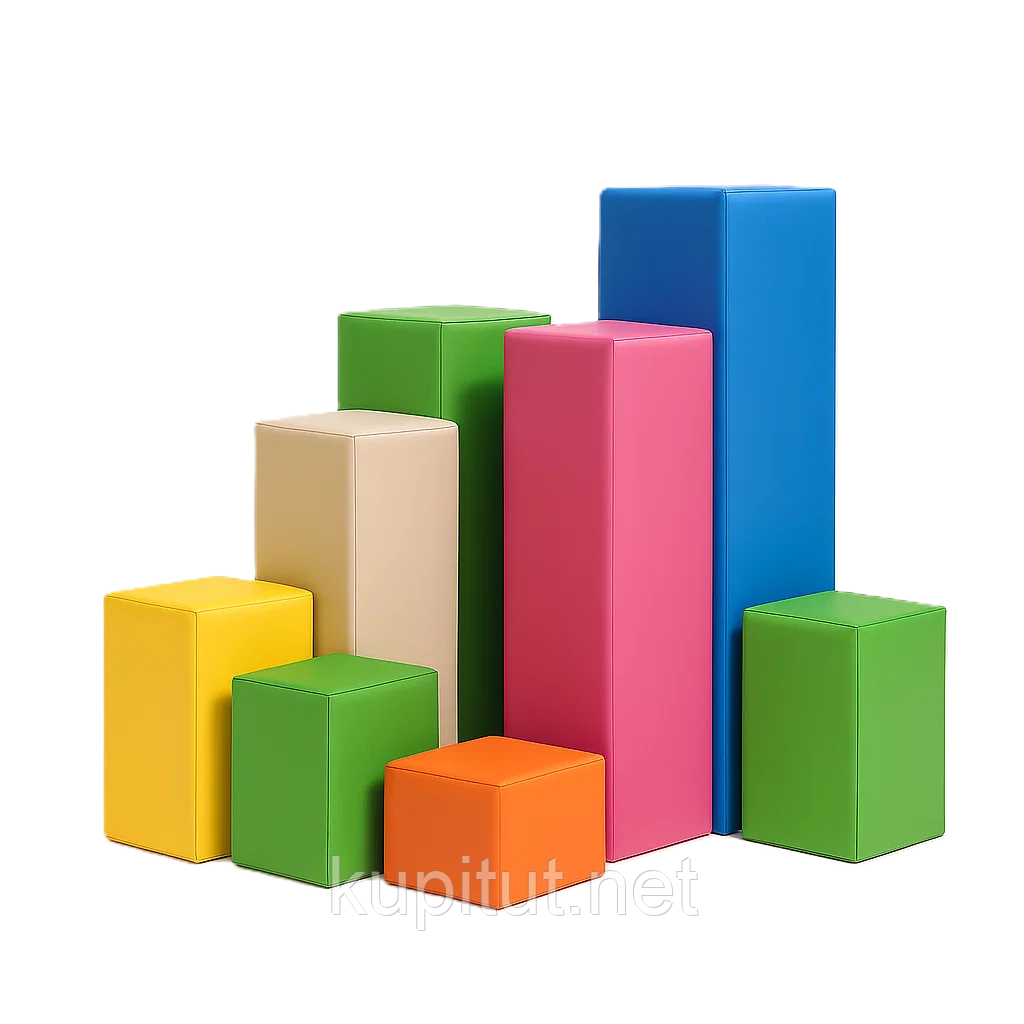 Спортивно-ігровий набір - Кольорові Стовпчики KIDIGO, фото 1