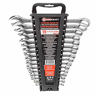 Набір комбінованих ключів 16 пр. (6-19,22,24 мм) FORCEKRAFT FK-5161 MP