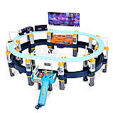 Інтерактивний трек-паркування з залізницею (звуки, підсвітка) арт. T 906 A, фото 2