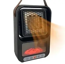 Тепловентилятор Infinity 3D Flame 1000w Gray