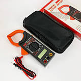 Цифровий кліщовий мультиметр HAOYUE DT266 з чохлом та щупами, фото 6
