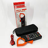 Цифровий кліщовий мультиметр HAOYUE DT266F з чохлом та щупами, фото 6