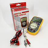 Мультиметр HAOYUE DT-33C Вимірювання: V (AC/DC), A (AC/DC), Ω, hFE, дзвінки. Функції: Data Hold, тест діодів, фото 4