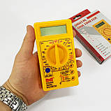 Мультиметр HAOYUE DT830D yellow, фото 2