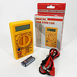 Мультиметр HAOYUE DT830D yellow, фото 3