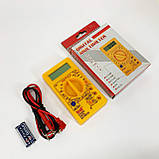 Мультиметр HAOYUE DT830D yellow, фото 7