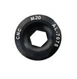 Гвинт AL Toopre для шатунів Hollowtech M20 чорний (11027)