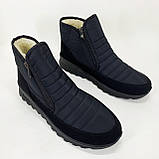 Черевики утеплені 44р 28,5см Високі зимові кросівки на хутрі, Термо кросівки, фото 7