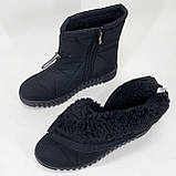 Черевики жіночі утеплені 40р 26см, Жіночі калоші піна на хутрі, Жіночі калоші на хутрі, фото 2