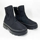 Челсі жіночі 39р 24.5см чорні, Жіночі теплі чоботи демісезонні, Туфлі на платформі, фото 3