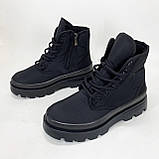 Чоботи жіночі 37р 23.5см, Жіночі демісезонні черевики на низькому ходу, фото 2