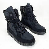 Чоботи жіночі 41р 26.5см, Черевики для холодної погоди, Чолсі жіночі на тракторі, фото 5