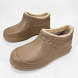 Калоші утеплені жіночі 39р 24см, Жіночі зимові черевики з повсті, Бабусі бурки жіночі, фото 2