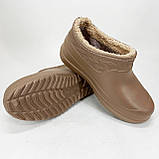 Калоші утеплені жіночі 39р 24см, Жіночі зимові черевики з повсті, Бабусі бурки жіночі, фото 4