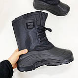 Чоботи чоловічі 43р 28,5см Черевики робочі, Утеплені чоботи гумові весняні, фото 8