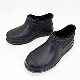 Калоші утеплені жіночі 41р 25.5см Жіночі черевики з нейлону Хутряні бурки для дому, фото 3