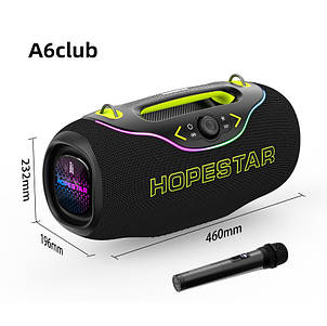 Портативна Bluetooth-колонка Hopestar A6 Club Black, фото 2