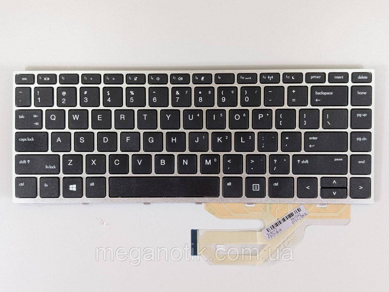 Клавиатура HP ProBook 640 G4 645 G4 645 G5 640 G5 (Silver) (K963), фото 1