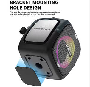 Портативна Bluetooth-колонка Hopestar Party One Ultimate Black, фото 2