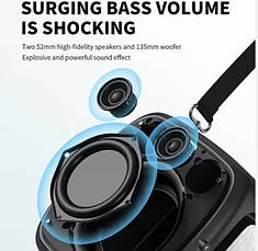 Портативна Bluetooth-колонка Hopestar Party One Ultimate Black, фото 3