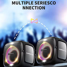 Портативна Bluetooth-колонка Hopestar Party One Ultimate Black, фото 4
