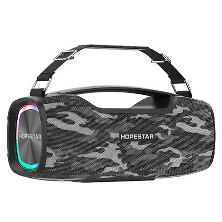 Портативна Bluetooth-колонка Hopestar A6X Camouflage Gray, фото 1