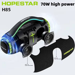 Портативна Bluetooth-колонка Hopestar H85 Black, фото 2