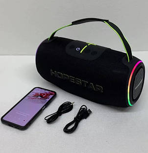 Портативна Bluetooth-колонка Hopestar H88 Black, фото 2