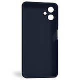Чохол Full Silicone Case для Samsung Galaxy A07 Dark Blue, фото 2