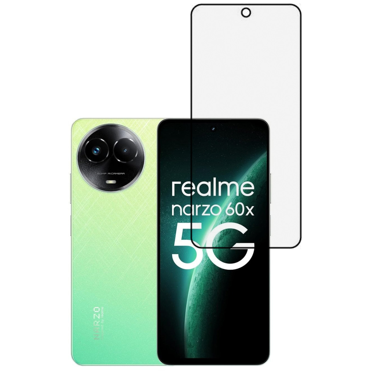 Гідрогелева плівка Mietubl HD для Realme Narzo 60x 5G Матова, фото 1