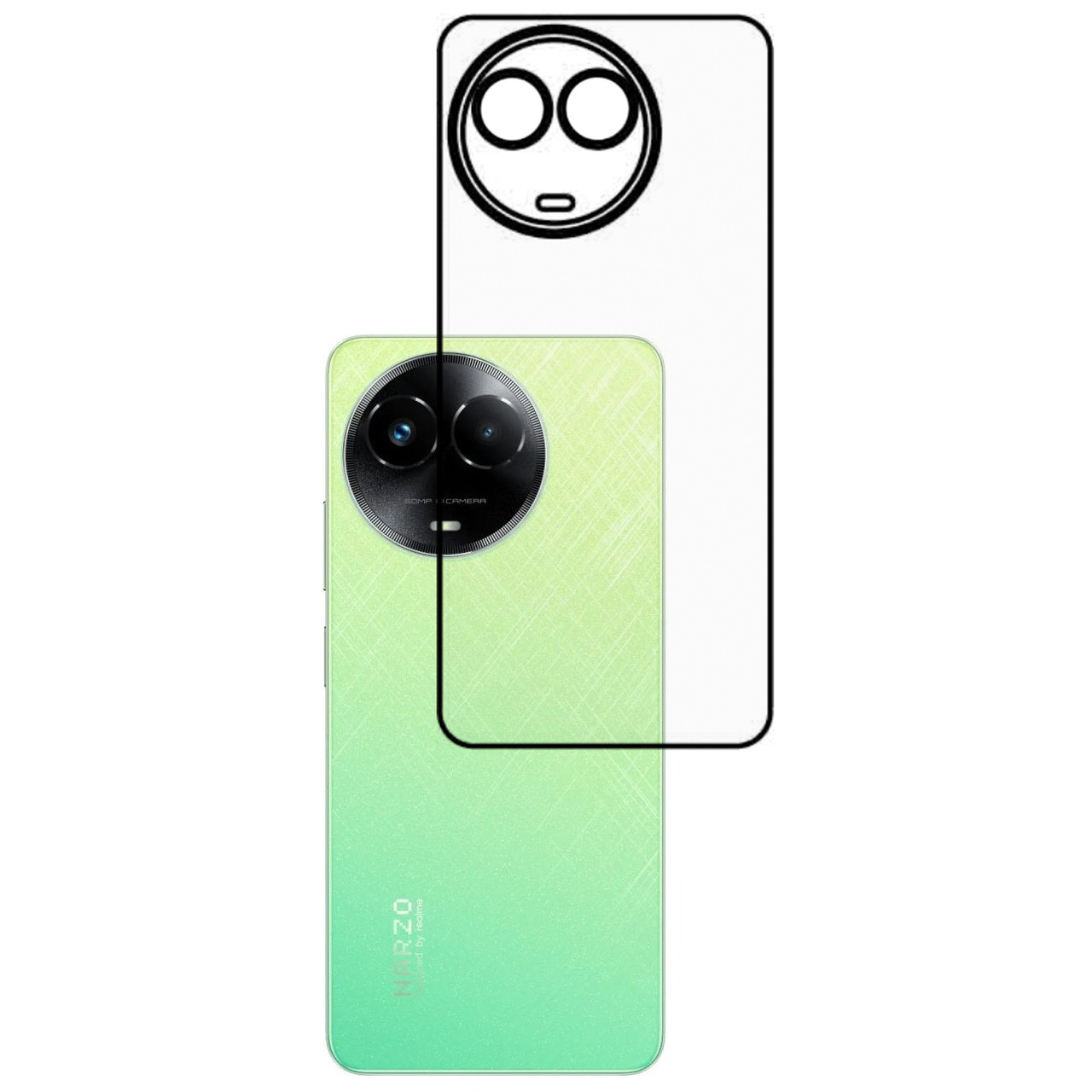 Плівка на задню панель Mietubl HD для Realme Narzo 60x 5G, фото 1